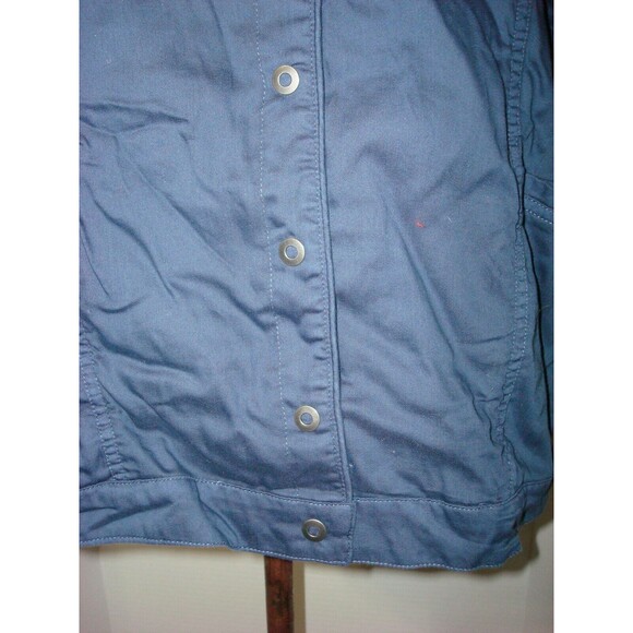 New NWT Prana Barnswallow Womens M Jacket Pockets Blue Cool Organic Cotton - Picture 9 of 11